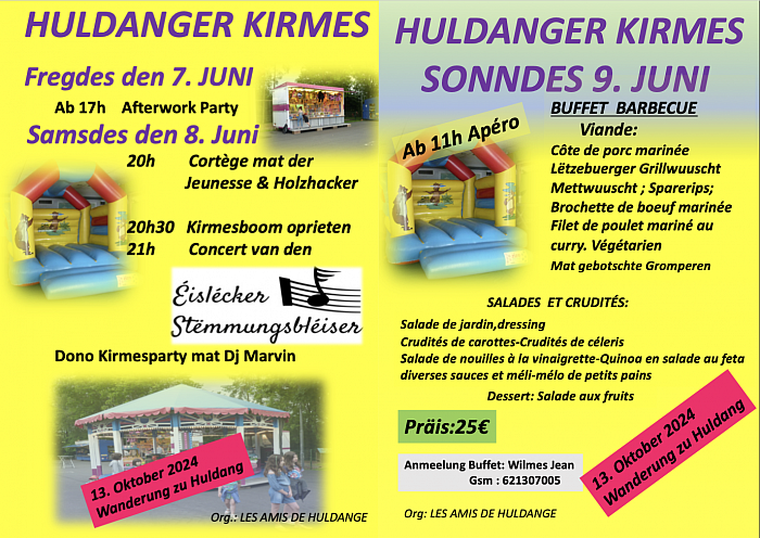 Huldanger Kirmes 2024