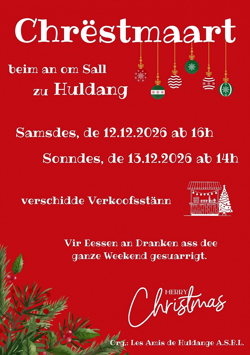 Chrëstmaart Huldang